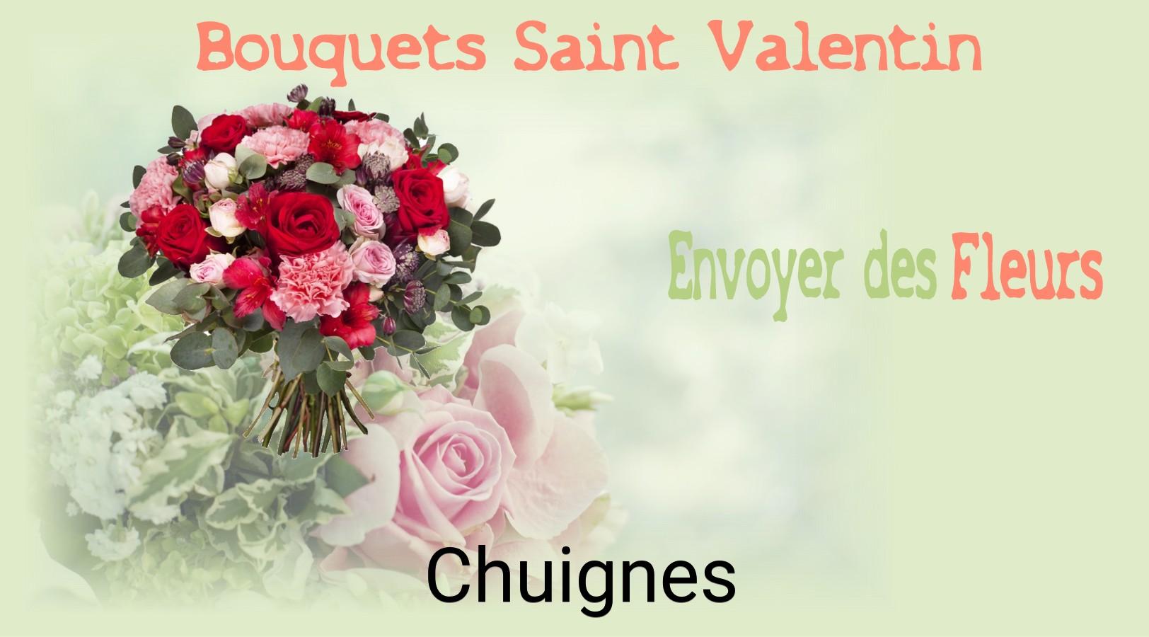 Roses de Saint-Valentin livrées à Chuignes